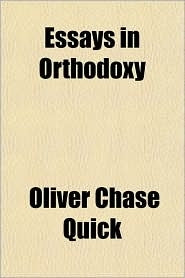 Essays in Orthodoxy