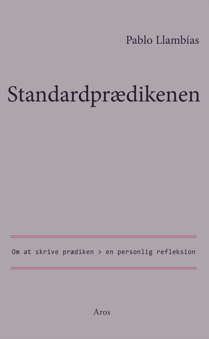 Standardpraedikenen - Om at skrive en prædiken - en personlig refleksion