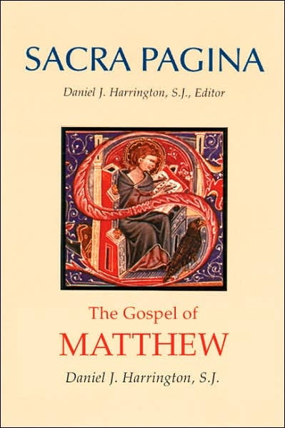 Gospel of Matthew; Sacra Pagina 1