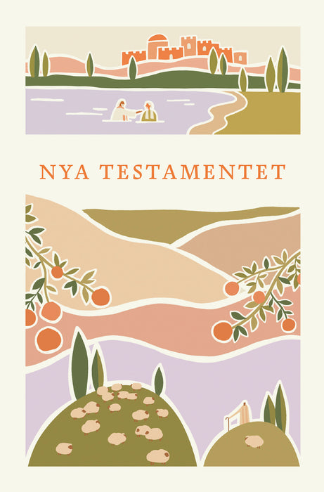 Nya testamentet (NT 2026) storpocket, pastell
