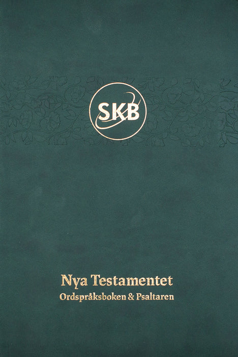 Kärnbibeln NT+  Konstskinn Skogsgrön
