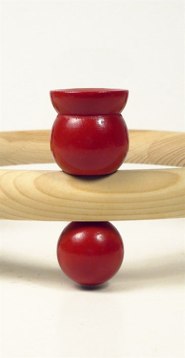 Bordskrans 230 mm röd lack