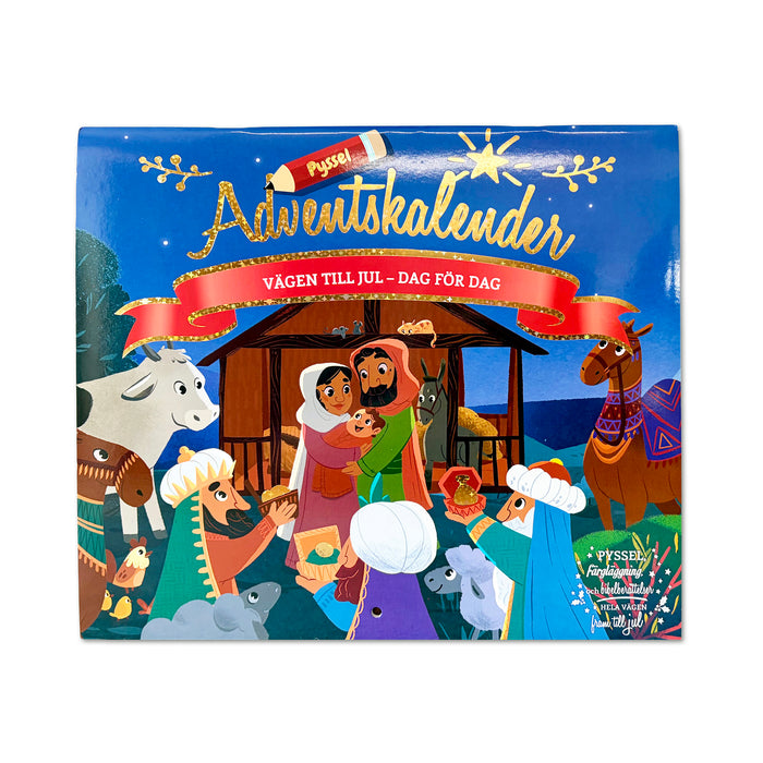 Vägen till jul - dag för dag : pysseladventskalender
