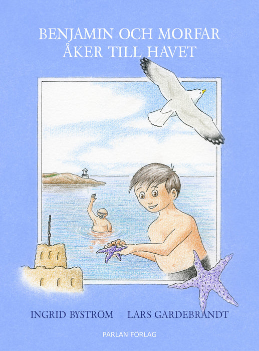 Benjamin och morfar åker till havet