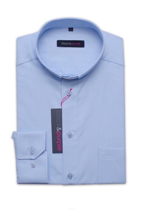 Frimärksskjorta fiskben 80% bomull, herr