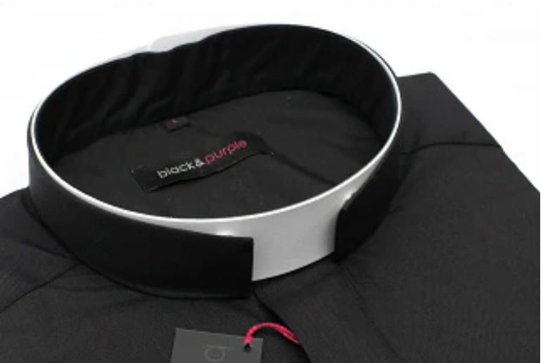 Tonsurkrage tryckknappar (till Black & Purple easycare)