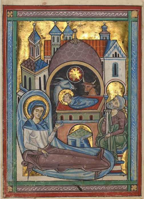 Illuminerade handskrifter - Gloria in excelsis Deo