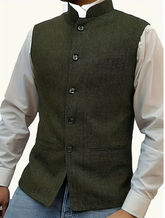 Prästväst, antracit