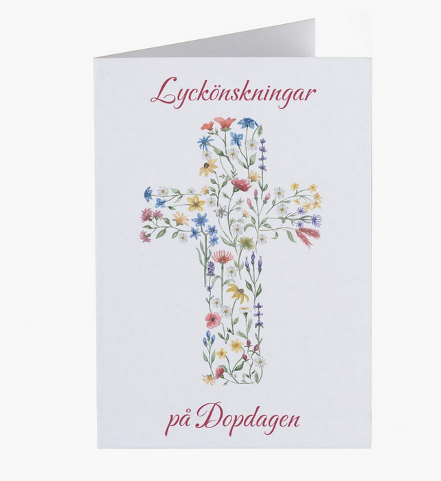 Lyckönskningar på Dopdagen