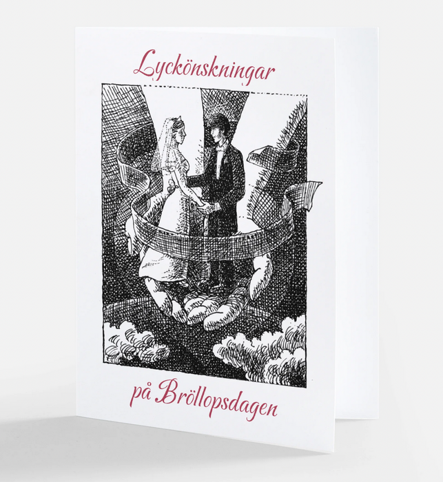 Lyckönskningar på Bröllopsdagen