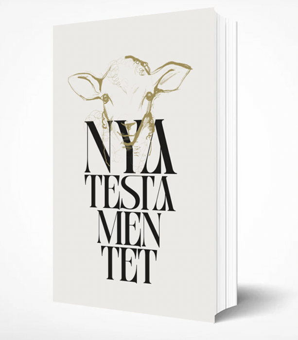 Nya testamentet (NT 2026) mjukband, vitt med lamm