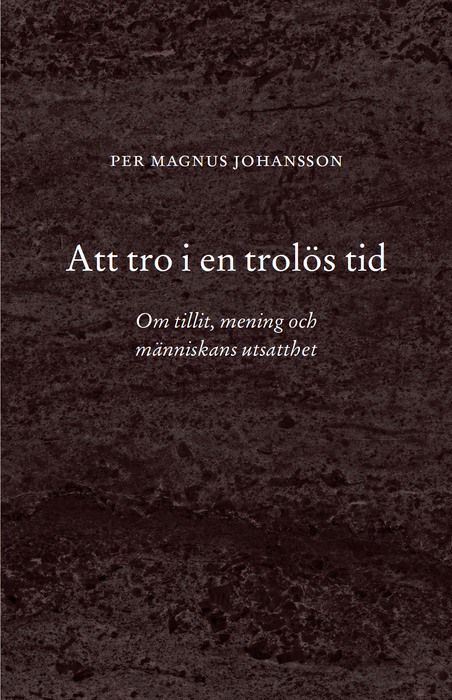 Att tro i en trolös tid – om tillit, mening och människans utsatthet