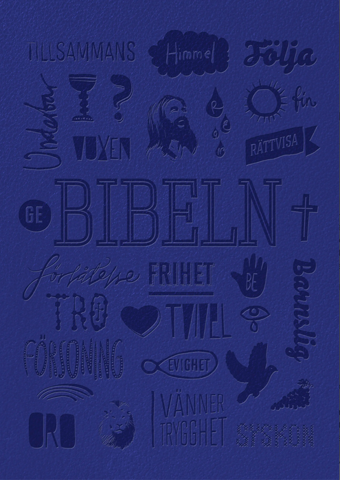 Bibel 2026 Konfirmandbibel, blå