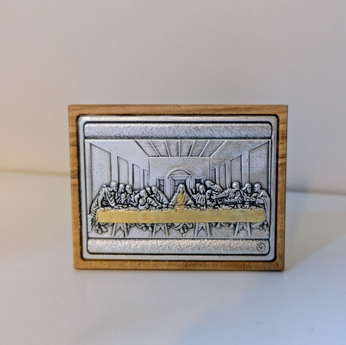 Sista måltiden graverad metall