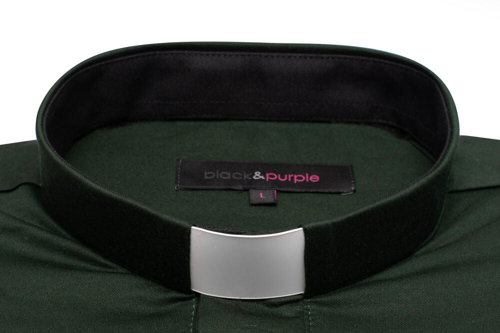 Grön frimärksskjorta jersey  kort ärm