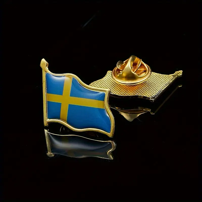 Pin Svenska flaggan