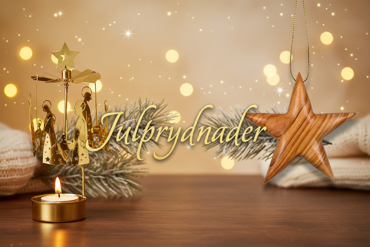 Julprydnader banner