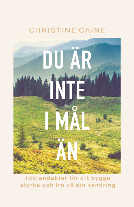 Du är inte i mål än