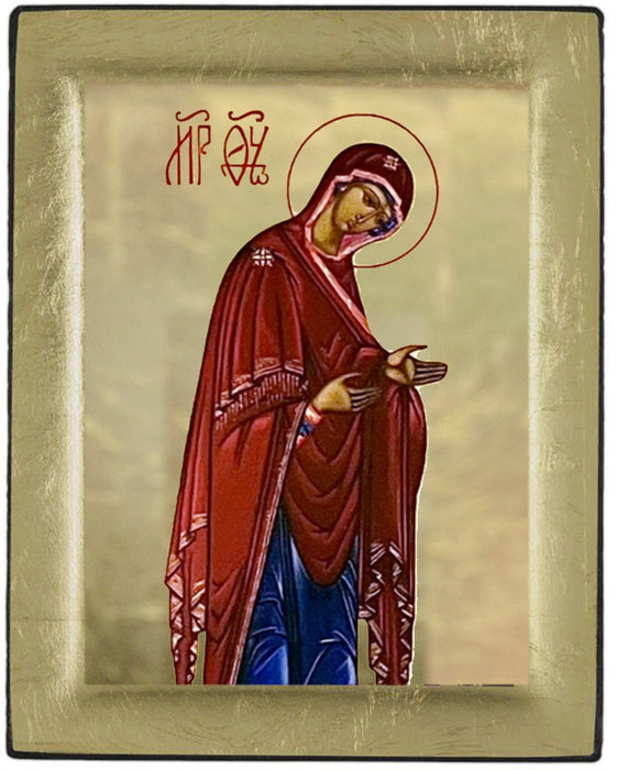 Guds Moder Deësis, halvfigur