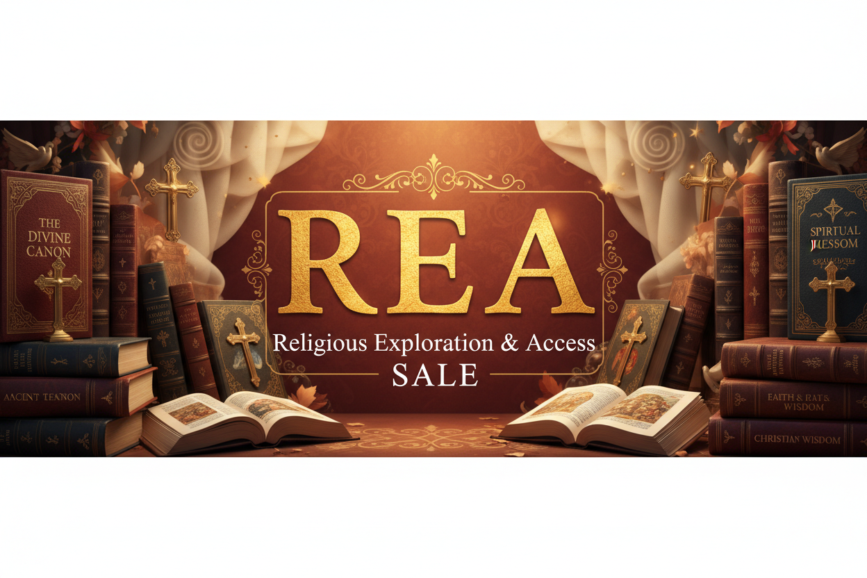 REA-banner med böcker