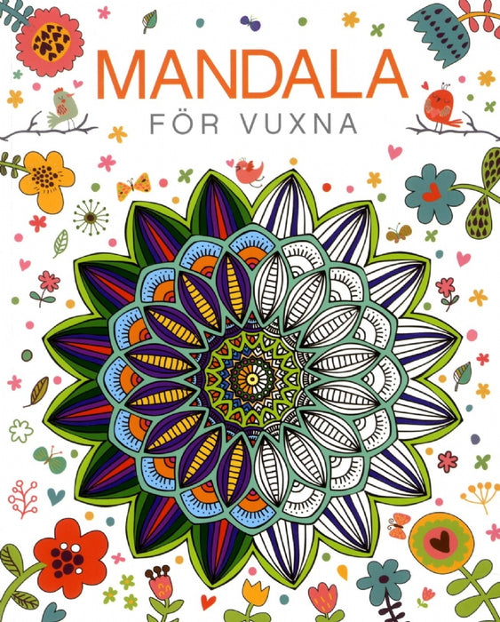 Mandala för vuxna (målarbok)
