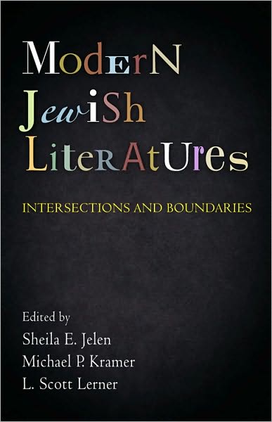Modern Jewish Literatures: Intersections and boundaries