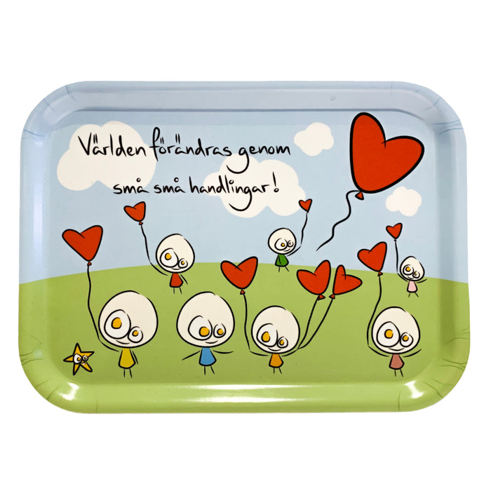 Herregud & Co bricka - liten