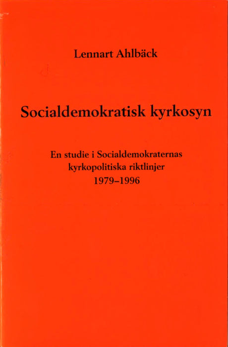 Socialdemokratisk kyrkosyn