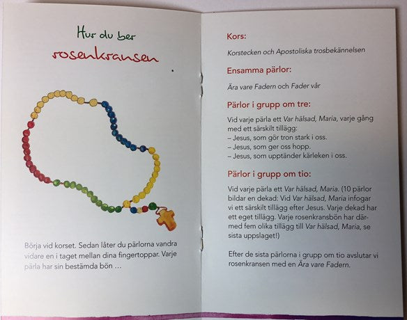 Min rosenkrans, inkl. häfte