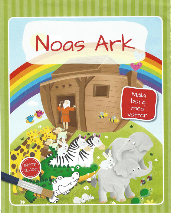 Måla med vatten Noas ark