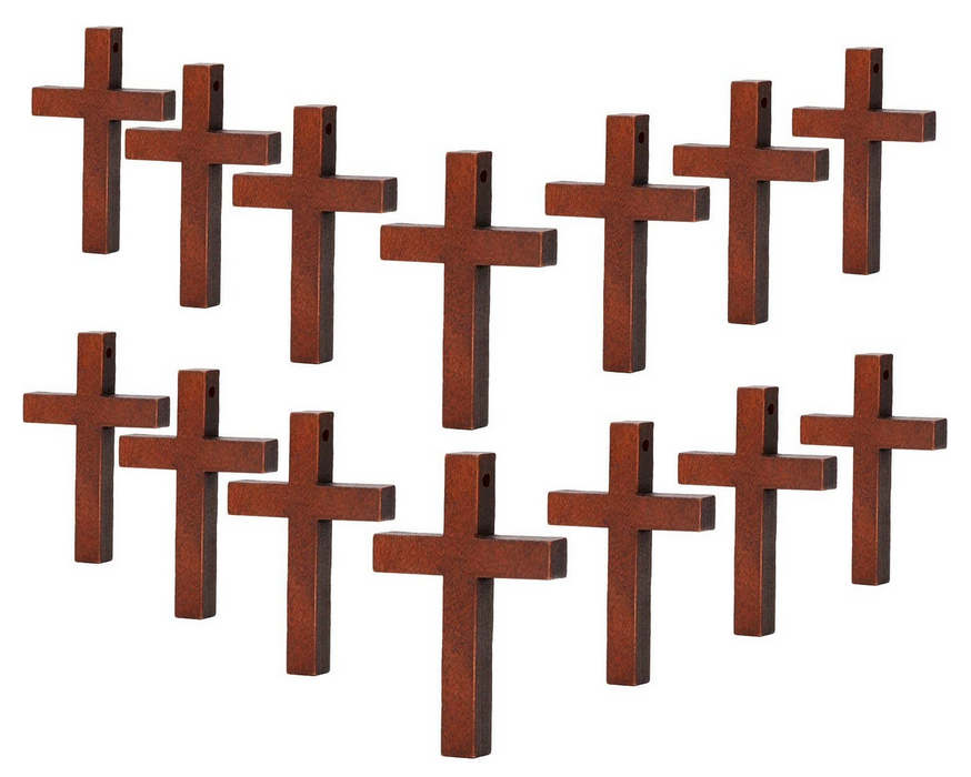 Enkla träkors 3 x 4 cm